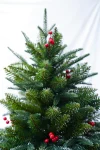 The 2025 new product features a high-end encrypted automatic tree with white PE and pointed PVC, making it a large home decorative Christmas tree Application Scenario